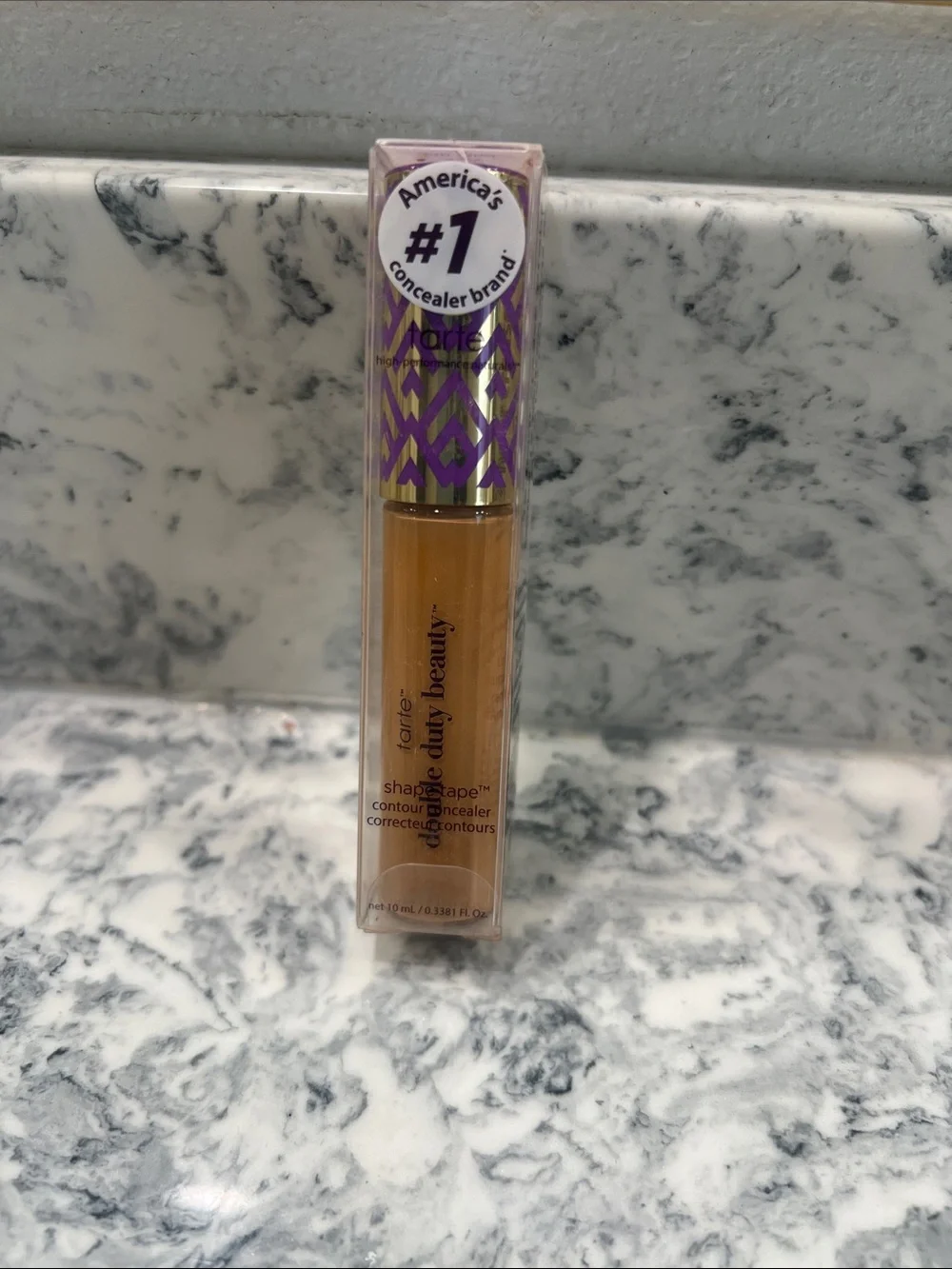 NWT Tarte Shape Tape Concealer - Shade 42S Tan Sand